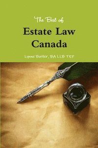 bokomslag The Best of Estate Law Canada