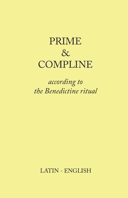 bokomslag Prime and Compline