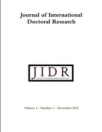 bokomslag Journal of International Doctoral Research (JIDR) Volume 4, Number 1, December 2015