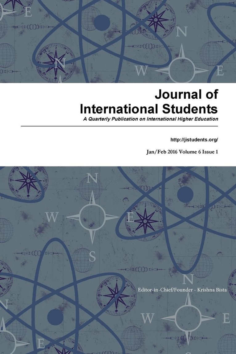 Krishna Bista - Journal of International Students 2016 Vol 6 Issue 1, Häftad