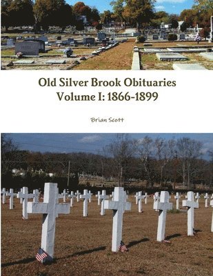 Brian Scott - Old Silver Brook Obituaries Volume I 1866-1899, Häftad
