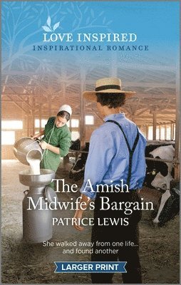 bokomslag The Amish Midwife's Bargain: An Uplifting Inspirational Romance