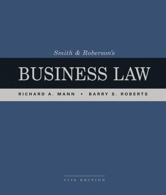 bokomslag Smith and Robersons Business Law