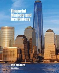 bokomslag Financial Markets and Institutions