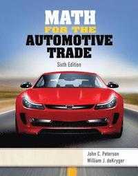 bokomslag Math for the Automotive Trade