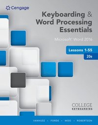 bokomslag Keyboarding and Word Processing Essentials Lessons 1-55