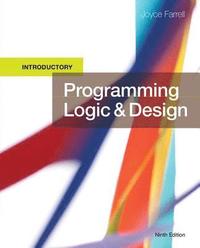 bokomslag Programming Logic and Design, Introductory