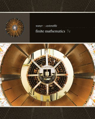 Stefan Waner, Steven Costenoble - Student Solutions Manual for  Waner/Costenoble's Finite Mathematics, 7th, Häftad