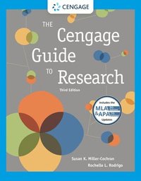bokomslag The Cengage Guide to Research (w/ APA7E & MLA9E Updates)