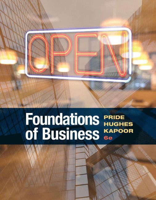 Foundations of Business 1