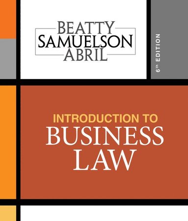Jeffrey Beatty, Susan Samuelson, Patricia Abril - Introduction to Business Law, Häftad