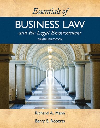 bokomslag Essentials of Business Law and the Legal Environment