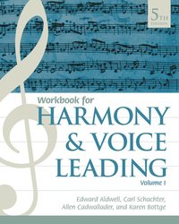 bokomslag Student Workbook, Volume I for Aldwell/Schachter/Cadwallader's Harmony and Voice Leading, 5th