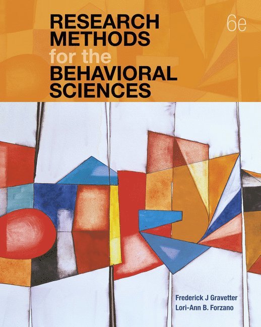 Research Methods for the Behavioral Sciences 1