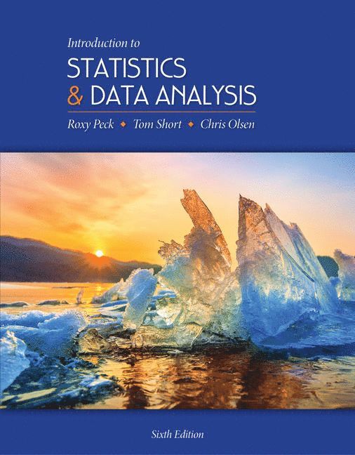 Introduction to Statistics and Data Analysis 1