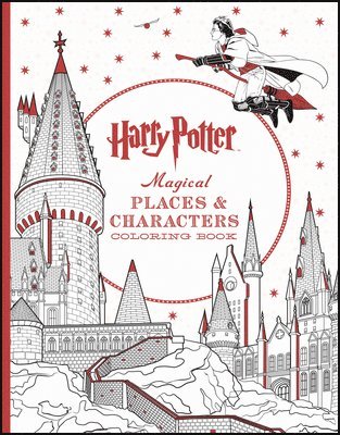 bokomslag Harry Potter Magical Places & Characters Coloring Book