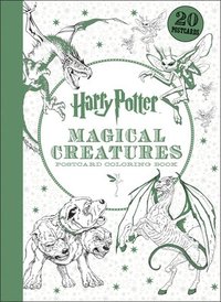 bokomslag Harry Potter Magical Creatures Postcard Coloring Book