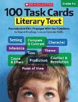 bokomslag 100 Task Cards: Literary Text: Reproducible Mini-Passages with Key Questions to Boost Reading Comprehension Skills