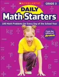 bokomslag Daily Math Starters: Grade 3: 180 Math Problems for Every Day of the School Year