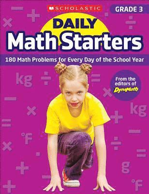 bokomslag Daily Math Starters: Grade 3: 180 Math Problems for Every Day of the School Year