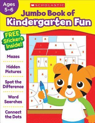 bokomslag Jumbo Book of Kindergarten Fun Workbook