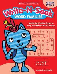 bokomslag Write-N-Seek: Word Families: Motivating Practice Pages to Help Kids Master Word Families