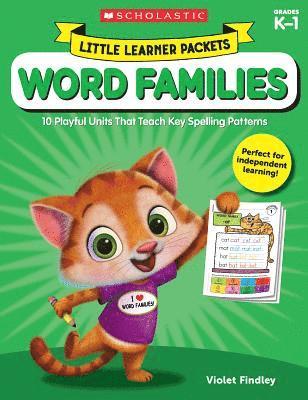 bokomslag Little Learner Packets: Word Families