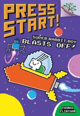 bokomslag Super Rabbit Boy Blasts Off!: A Branches Book (Press Start! #5): Volume 5