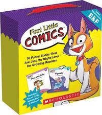 bokomslag First Little Comics: Levels E & F (Parent Pack): 16 Funny Books That Are Just the Right Level for Growing Readers