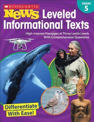 bokomslag Scholastic News Leveled Informational Texts: Grade 5