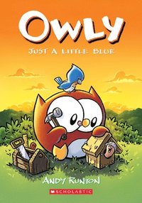 bokomslag Just a Little Blue: A Graphic Novel (Owly #2): Volume 2