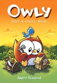 bokomslag Just a Little Blue: A Graphic Novel (Owly #2)