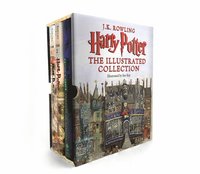 bokomslag Harry Potter: The Illustrated Collection (Books 1-3 Boxed Set)