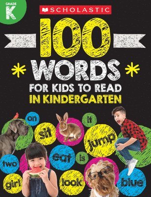 bokomslag 100 Words for Kids to Read in Kindergarten Workbook