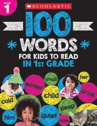 bokomslag 100 Words for Kids to Read in First Grade Workbook