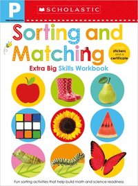 bokomslag Sorting And Matching Pre-K Workbook: Scholastic Early Learners (Extra Big Skills Workbook)