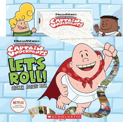 Let's Roll! Sticker Activity Book (Captain Underpants TV) 1