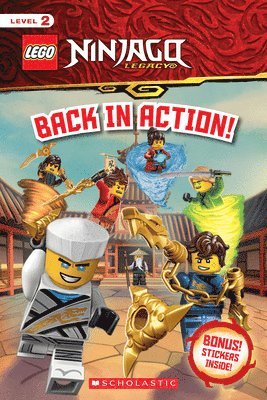 bokomslag Back In Action! (Lego Ninjago: Reader With Stickers)