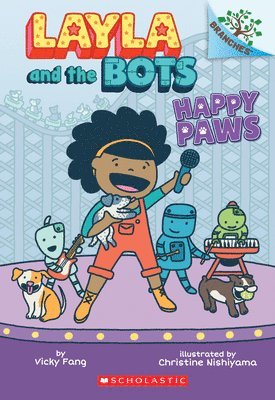 bokomslag Happy Paws: A Branches Book (Layla and the Bots #1)
