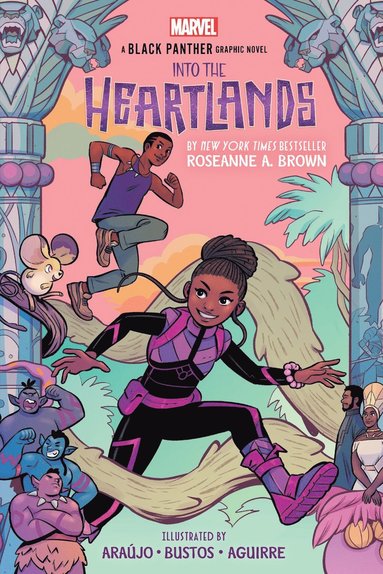 bokomslag Shuri and T'Challa: Into the Heartlands (A Black Panther graphic novel)