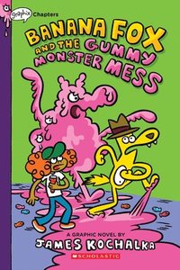 bokomslag Banana Fox and the Gummy Monster Mess: A Graphix Chapters Book (Banana Fox #3)