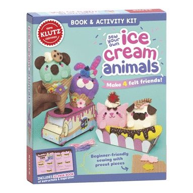 bokomslag Sew Your Own Ice Cream Animals (Klutz)