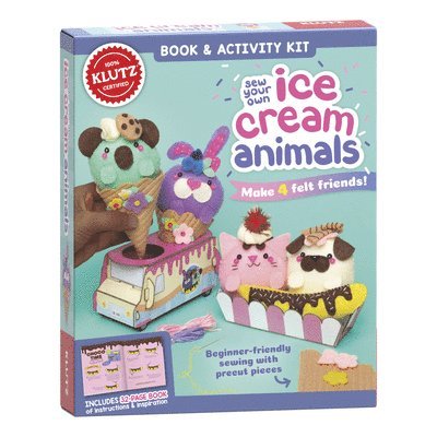 Sew Your Own Ice Cream Animals (Klutz) 1