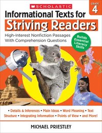 bokomslag Informational Texts for Striving Readers: Grade 4