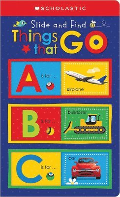 Scholastic - ABC Things That Go: Scholastic Early Learners (Slide and Find), Kartonnage