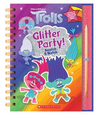 bokomslag Trolls: Scratch Magic: Glitter Party!