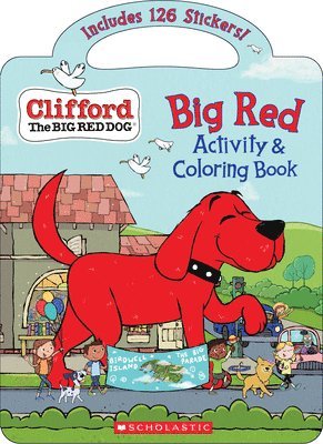 Cala Spinner - Big Red Activity & Coloring Book (Clifford the Big Red Dog), Häftad