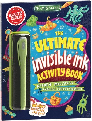 Top Secret: The Ultimate Invisible Ink Activity Book (Klutz Activity Book) 1