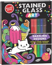bokomslag Stained Glass Art: Dazzling Designs (Klutz Activity Book)
