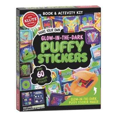 Make Your Own Glow-in-the-Dark Puffy Stickers (Klutz) 1
